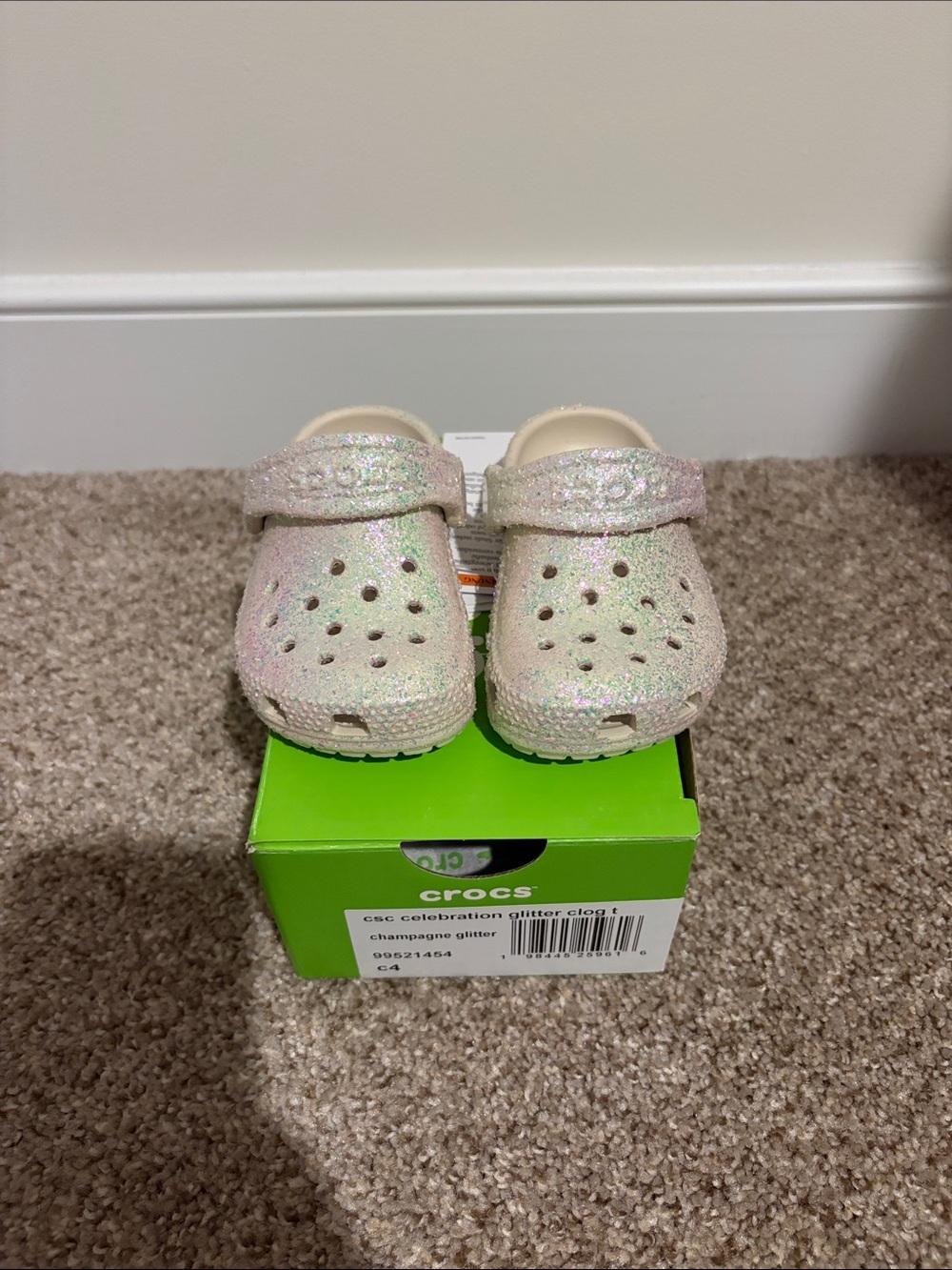 Crocs Celebration Glitter Clog